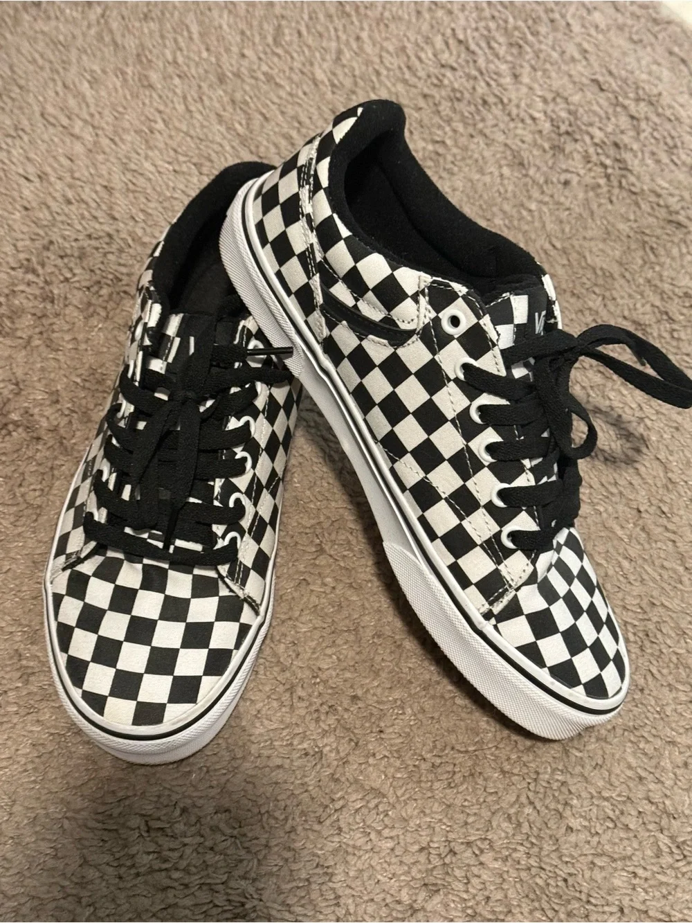 Vans iconic checkerboard